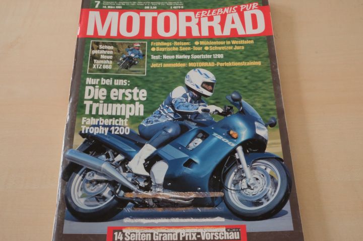 Deckblatt Motorrad (07/1991)