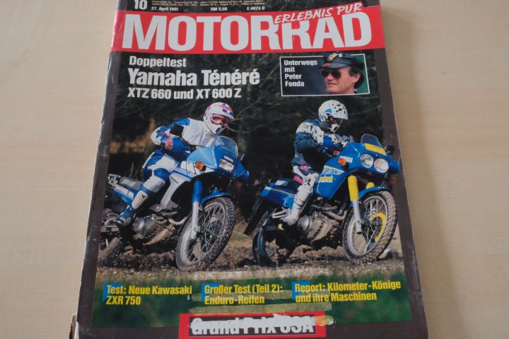 Deckblatt Motorrad (10/1991)