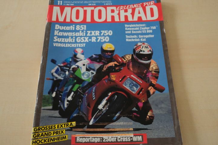 Deckblatt Motorrad (11/1991)