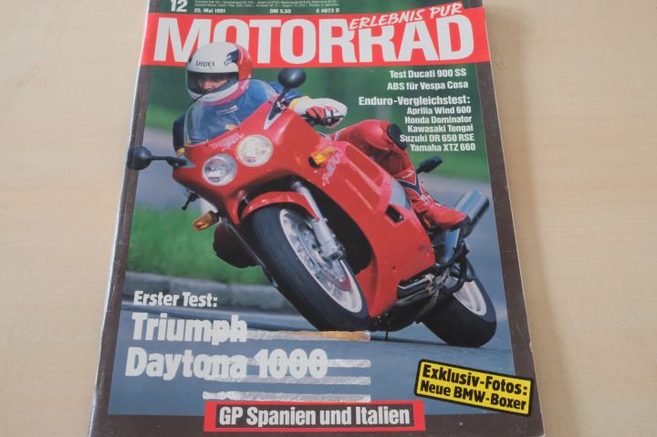Deckblatt Motorrad (12/1991)