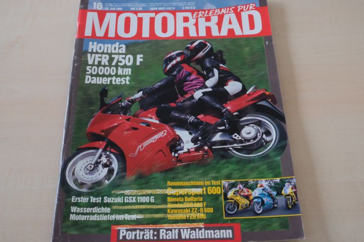 Deckblatt Motorrad (16/1991)