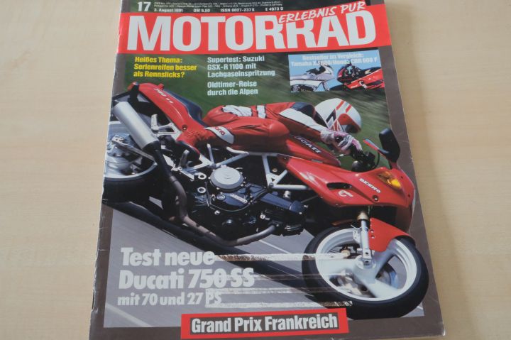 Deckblatt Motorrad (17/1991)