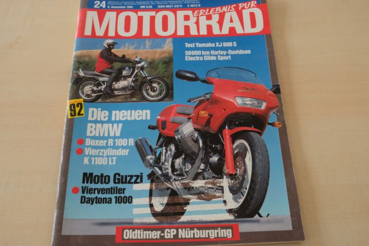 Deckblatt Motorrad (24/1991)