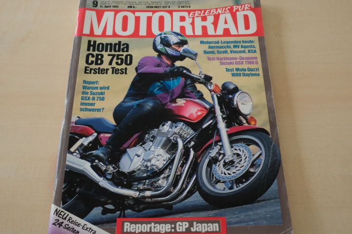Deckblatt Motorrad (09/1992)