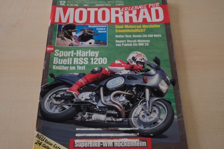Deckblatt Motorrad (12/1992)