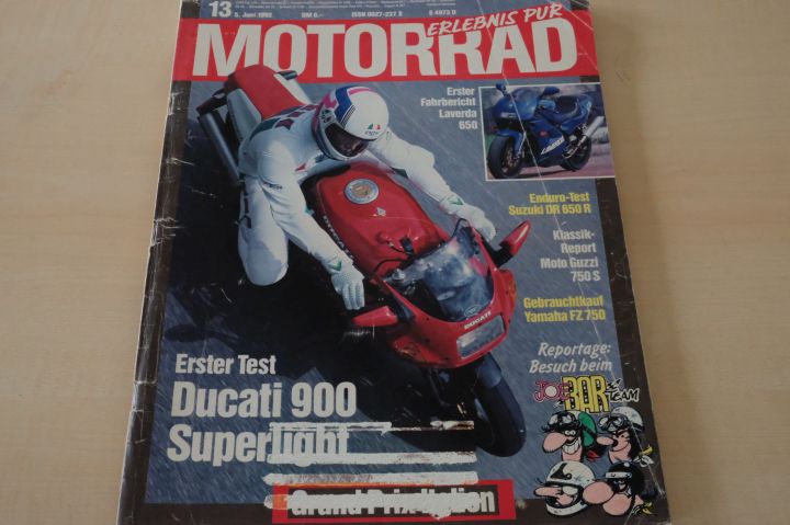 Deckblatt Motorrad (13/1992)