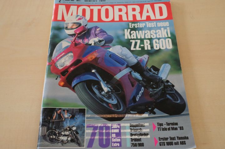 Deckblatt Motorrad (02/1993)