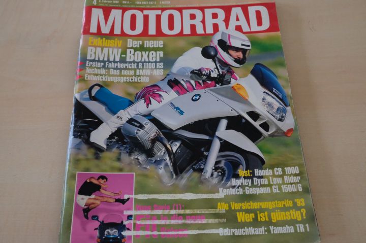 Deckblatt Motorrad (04/1993)