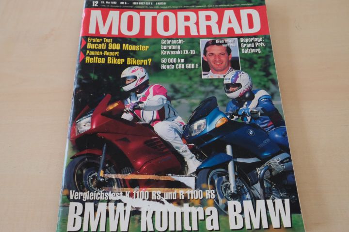 Deckblatt Motorrad (12/1993)