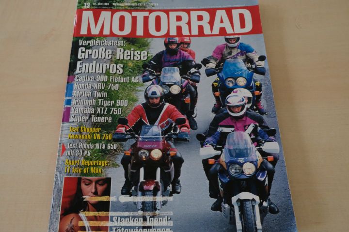 Deckblatt Motorrad (13/1993)