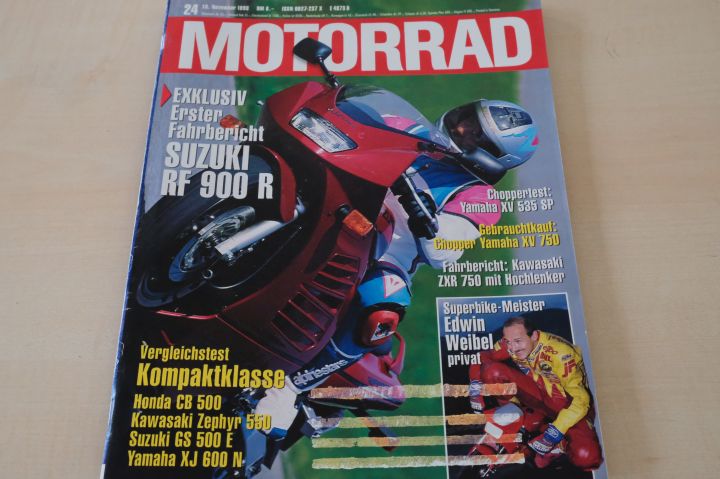 Deckblatt Motorrad (24/1993)