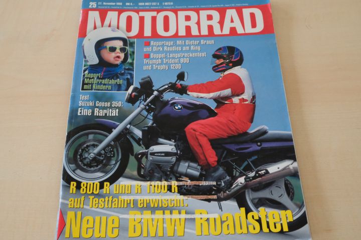 Deckblatt Motorrad (25/1993)
