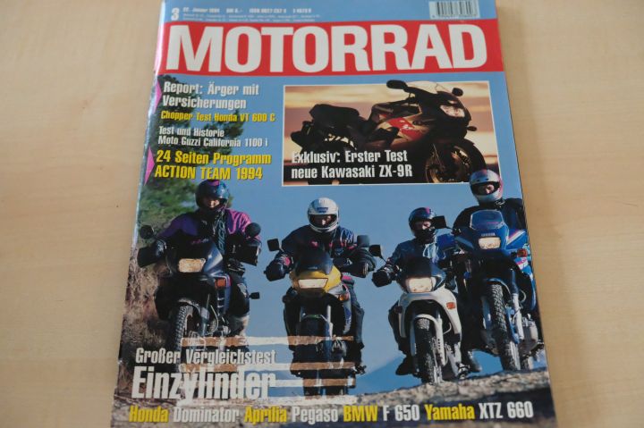 Deckblatt Motorrad (03/1994)