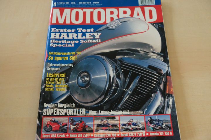 Deckblatt Motorrad (04/1994)