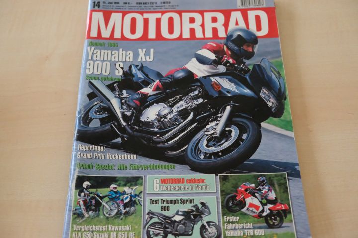 Deckblatt Motorrad (14/1994)