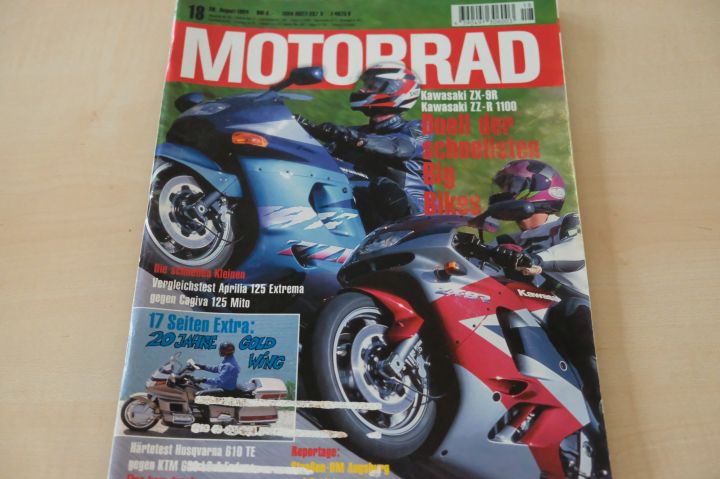 Deckblatt Motorrad (18/1994)