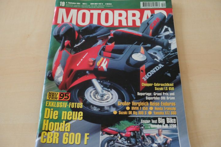 Deckblatt Motorrad (19/1994)