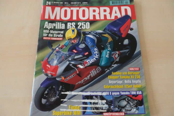 Deckblatt Motorrad (24/1994)