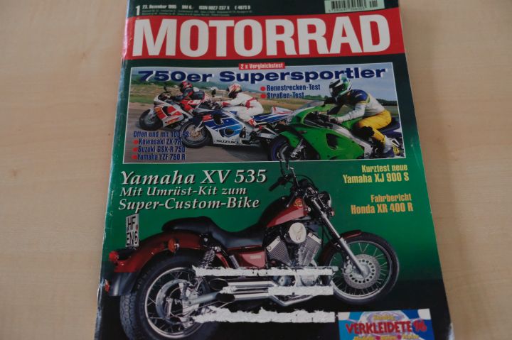 Deckblatt Motorrad (01/1995)