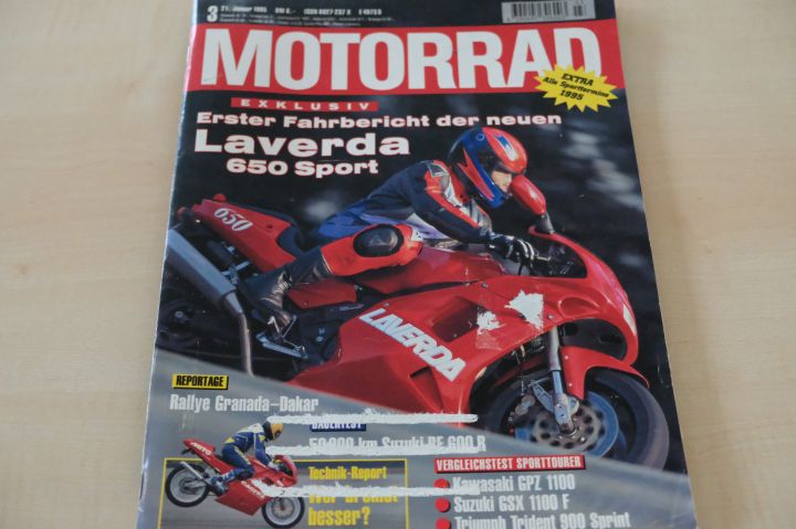 Deckblatt Motorrad (03/1995)