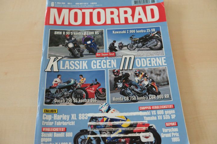 Deckblatt Motorrad (06/1995)