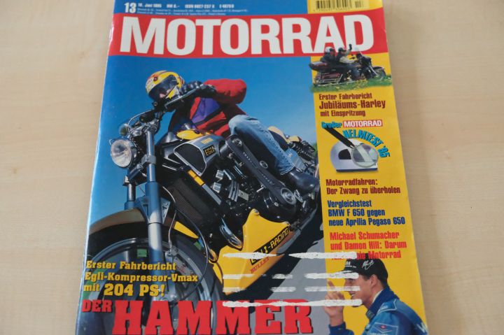 Deckblatt Motorrad (13/1995)