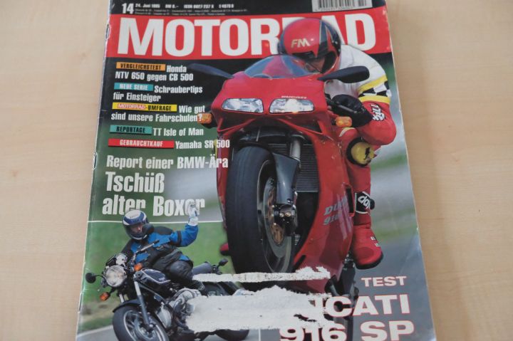 Deckblatt Motorrad (14/1995)