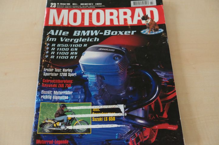 Deckblatt Motorrad (23/1995)