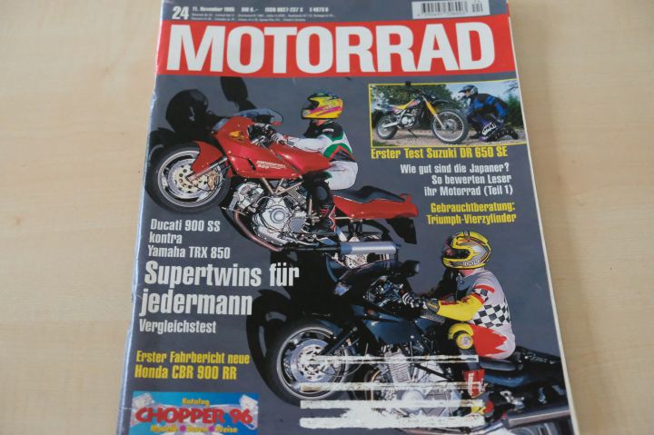 Deckblatt Motorrad (24/1995)