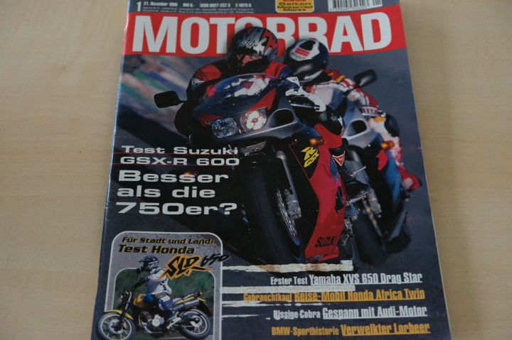 Deckblatt Motorrad (01/1996)