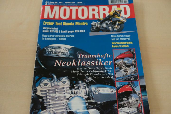 Deckblatt Motorrad (02/1996)
