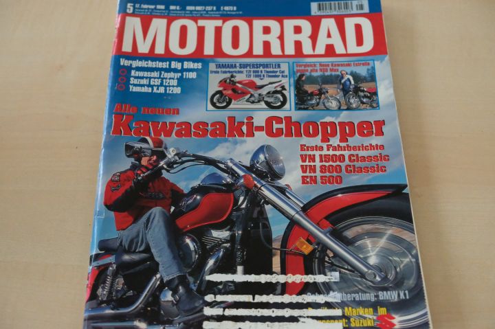 Deckblatt Motorrad (05/1996)