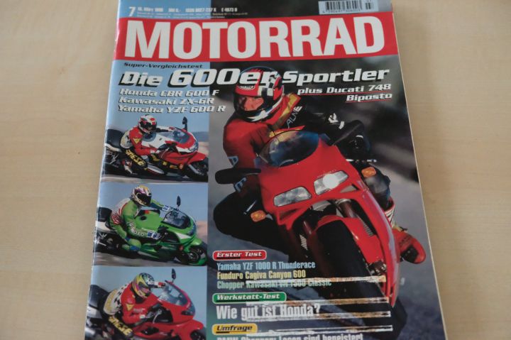 Deckblatt Motorrad (07/1996)