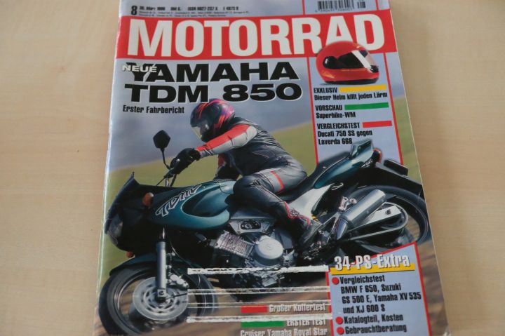 Deckblatt Motorrad (08/1996)