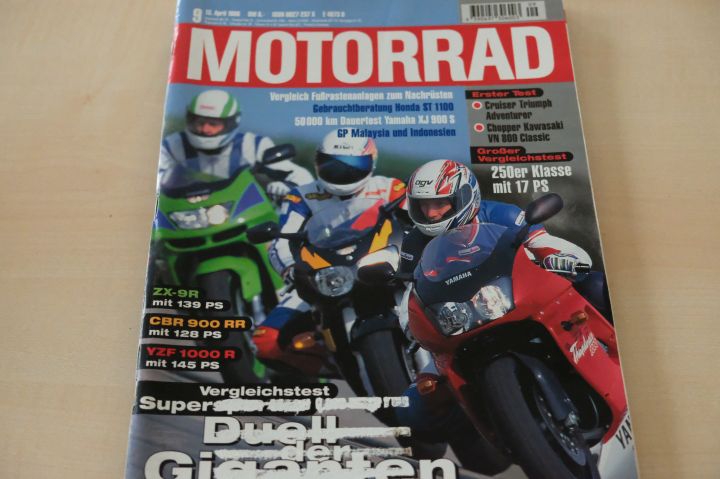 Deckblatt Motorrad (09/1996)