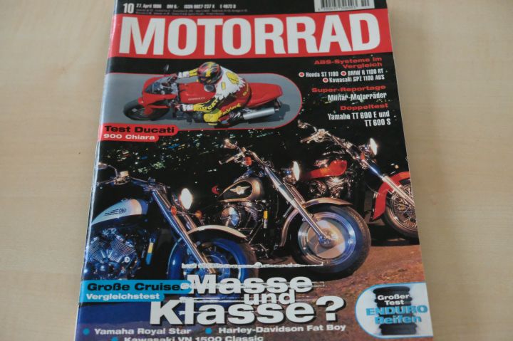 Deckblatt Motorrad (10/1996)
