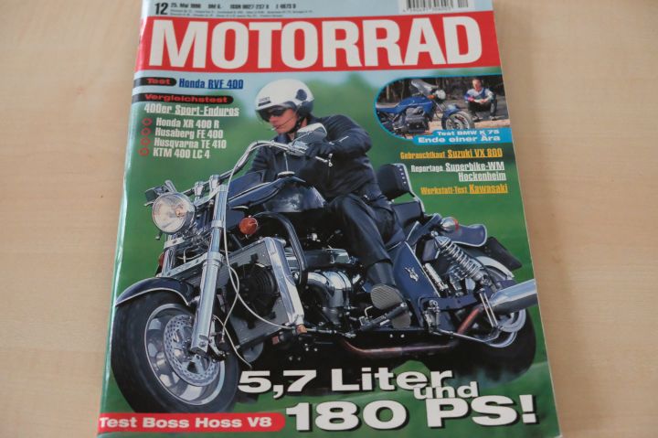 Deckblatt Motorrad (12/1996)