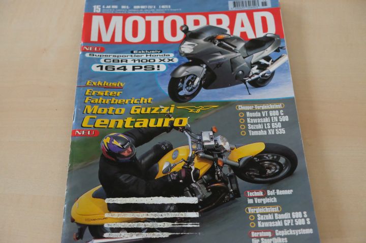 Deckblatt Motorrad (15/1996)