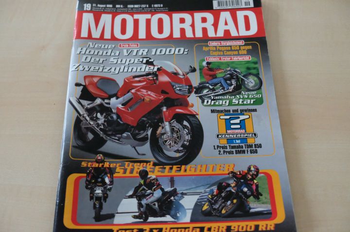 Deckblatt Motorrad (19/1996)