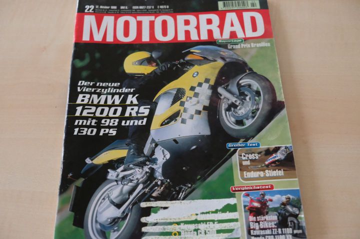 Deckblatt Motorrad (22/1996)