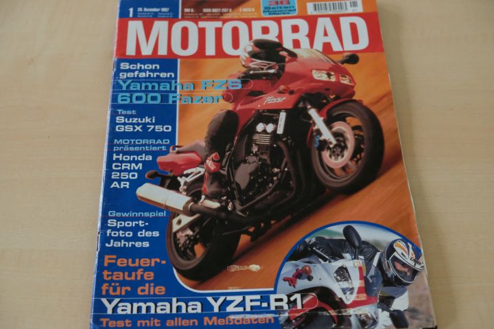 Deckblatt Motorrad (01/1997)