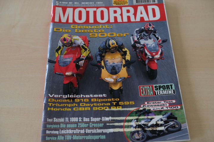 Deckblatt Motorrad (05/1997)