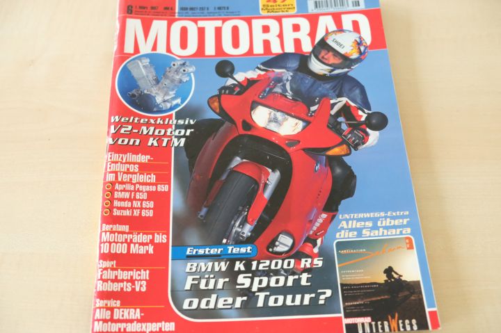 Deckblatt Motorrad (06/1997)