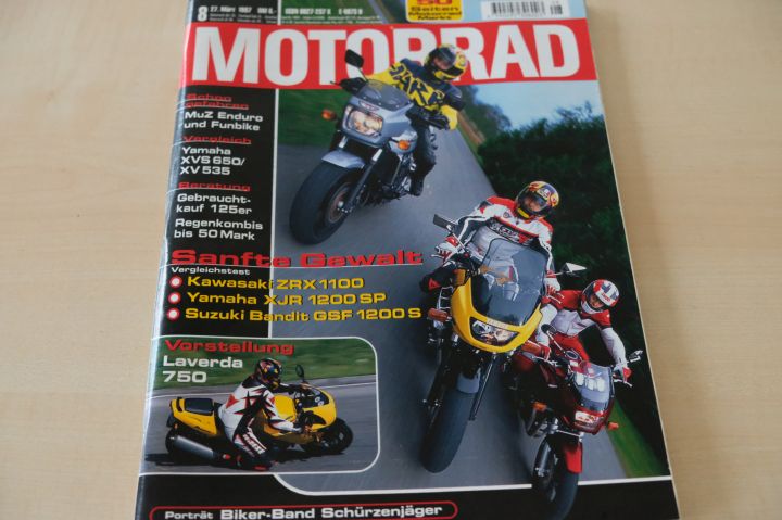 Deckblatt Motorrad (08/1997)
