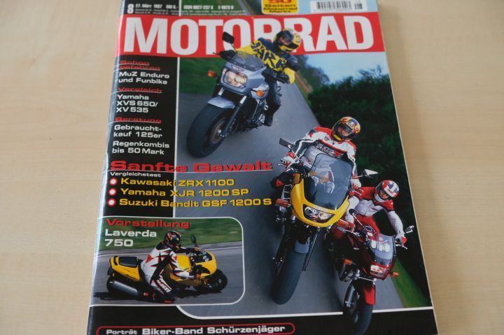 Deckblatt Motorrad (08/1997)