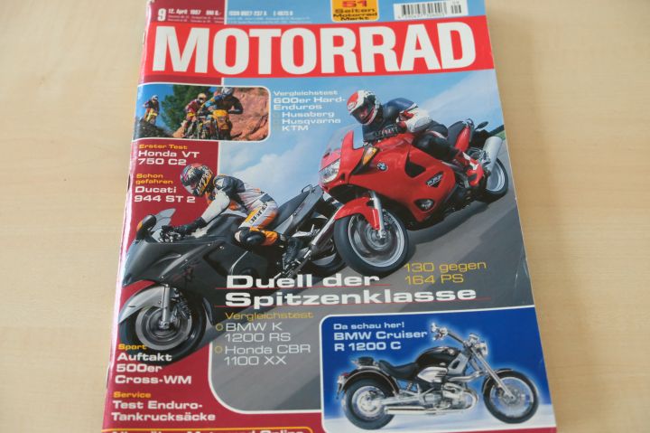 Deckblatt Motorrad (09/1997)