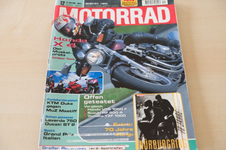 Deckblatt Motorrad (12/1997)