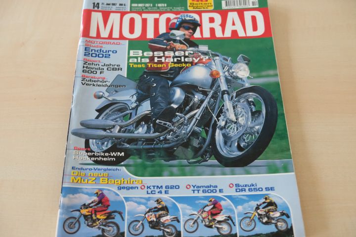 Deckblatt Motorrad (14/1997)