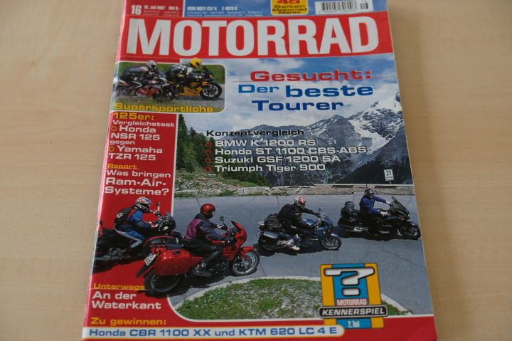 Deckblatt Motorrad (16/1997)