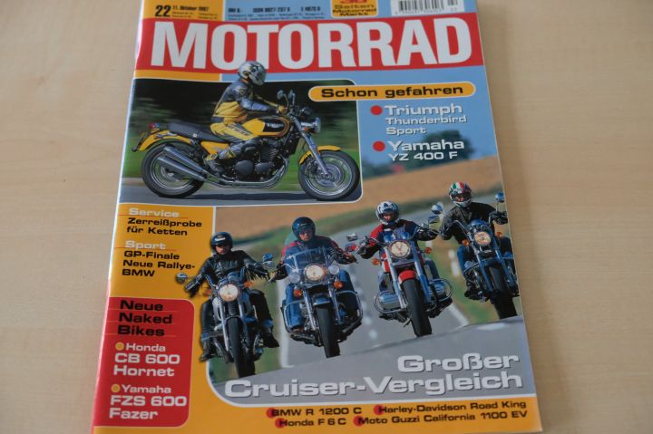 Deckblatt Motorrad (22/1997)
